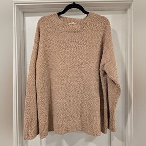 Cotton Bleu Popcorn Crew Neck Sweater